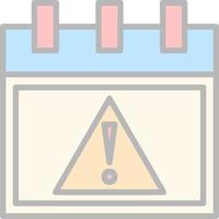 Alert Vector Icon Design