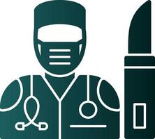 Surgeon Vector Icon Design