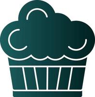 Cupcake Vector Icon Design