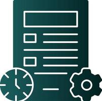 Project Management Vector Icon Design