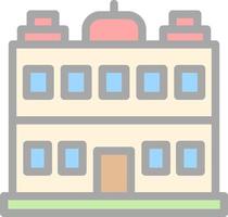 Mansion Vector Icon Design