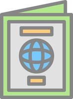 Passport Vector Icon Design