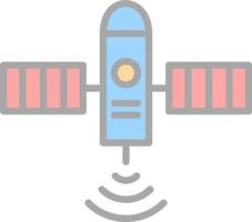 Satellite Vector Icon Design