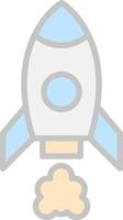 Spacecraft Vector Icon Design
