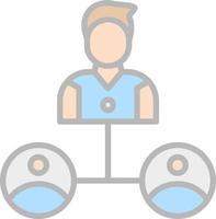 Delegate Vector Icon Design