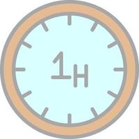 Hour Vector Icon Design