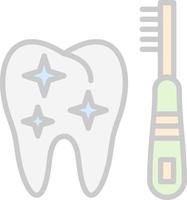 diseño de icono de vector de cuidado dental