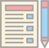 Task List Vector Icon Design