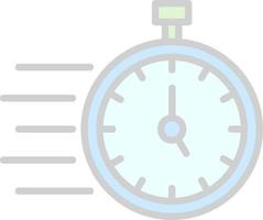 Fast Time Vector Icon Design