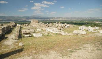 laodicea en la ciudad antigua de lycus en denizli, turkiye foto