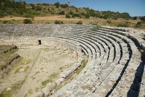 Stadium of Perge Ancient City in Antalya, Turkiye photo