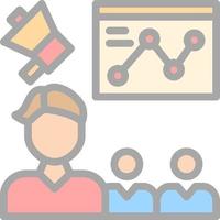 Coaching Vector Icon Design