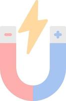Magnetic Energy Vector Icon Design