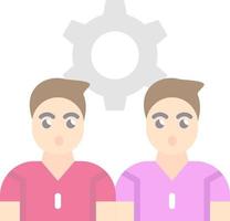 Team Management Vector Icon Design