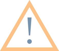 diseño de icono de vector de alerta