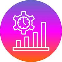 Efficiency Vector Icon Design