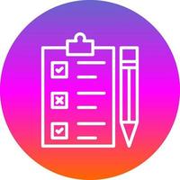 Task List Vector Icon Design