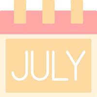 Month Vector Icon Design