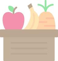 Healthy Food Vector Icon Design