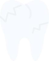 Decayed Teeth Vector Icon Design