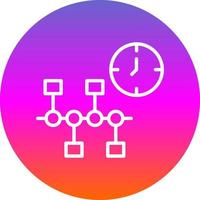 Timeline Vector Icon Design