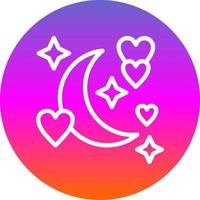 Honeymoon Vector Icon Design