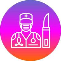 Surgeon Vector Icon Design