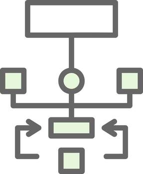 Algorithm Vector Icon Design