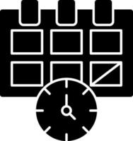 Deadline Vector Icon Design