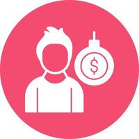 Debt Vector Icon Design