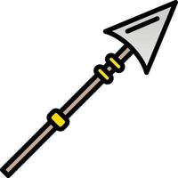 Spear Vector Icon Design