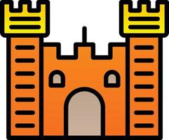 Fortress Vector Icon Design