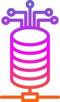 Big Data Vector Icon Design