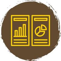 Comparative Analytics Vector Icon Design