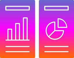 Comparative Analytics Vector Icon Design
