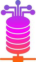 Big Data Vector Icon Design