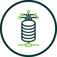 Big Data Vector Icon Design