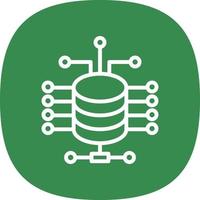 Data Storage Vector Icon Design