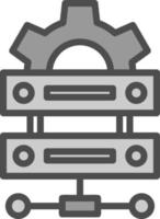 Database Vector Icon Design