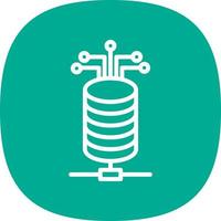 Big Data Vector Icon Design