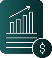 Debt Analysis Vector Icon Design