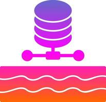 Data Lake Vector Icon Design