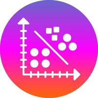 Cluster Analysis Vector Icon Design