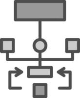 Algorithm Vector Icon Design