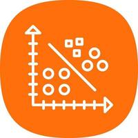 Cluster Analysis Vector Icon Design