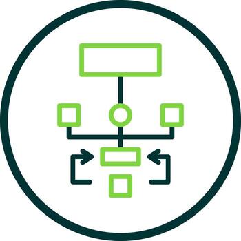 Algorithm Vector Icon Design