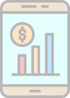 Cash Flow Vector Icon Design
