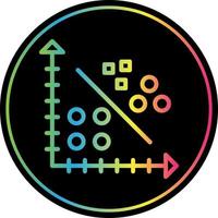 Cluster Analysis Vector Icon Design