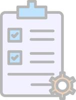 Project Management Vector Icon Design