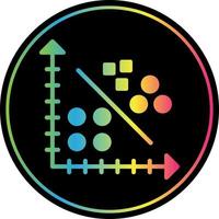 Cluster Analysis Vector Icon Design